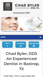 Mobile Screenshot of chadbyler.com
